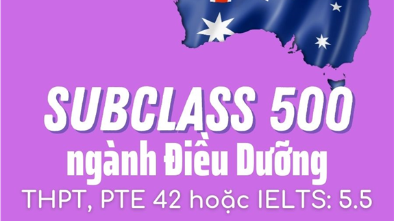 Subclass 500 - Du học nghề ngành Điều dưỡng tại Úc